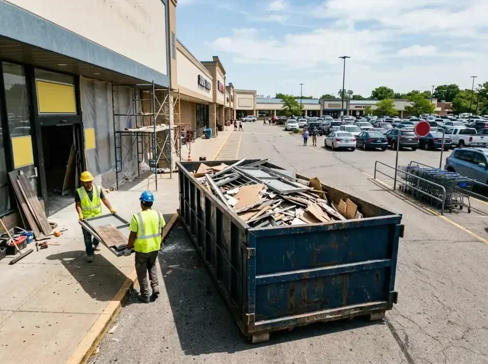 retail-store-renovation-debris-003 — frequently asked questions, Roll-off Dumpster Rentals in Mississippi